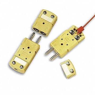 OMEGA Temperature Probe Connectors & Adapters: Plug, For Type K Thermocouple Type - Thermocouple Plugs