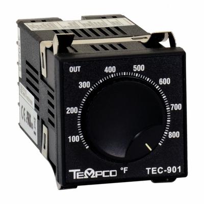 TEMPCO Temperature Controller: TEC-901, 1/16 DIN Size, K, Proportional, 100 to 130V AC - Temperature Controllers