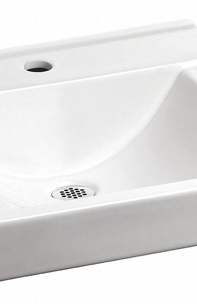 AMERICAN STANDARD Bathroom Sink: Decorum® - One-Station Wall-Mounted Bathroom Sinks without Faucets