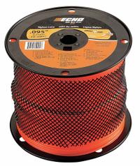 ECHO String Trimmer Line: Nylon, 0.095 in Dia, 846 ft Overall Lg, Multi-Sided, Orange (MPN 314095053). Key specifications — Brand: ECHO; Compatible Manufacturer Number: DSRM-2600; Compatible Product Type: String Trimmers; Material: Nylon.