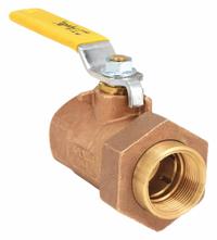 APOLLO Manual Two-Way Ball Valve: 1/4 in, Bronze, Straight, FNPT x FNPT, 600 psi Max. Pressure (CWP) (MPN 7030101). Key specifications — Brand: APOLLO; Handle: Lever.