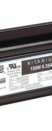 ADVANCE LED Driver: Class 2, 150 W Max. Power Output, 120 to 277V AC, 125 to 425V DC, 0.35 A (MPN LEDINTA0350C425FO). Key specifications — Brand: ADVANCE; Output Voltage: 125 to 425V DC; Dimming Method: No Dimming; Output Current: 0.35 A.