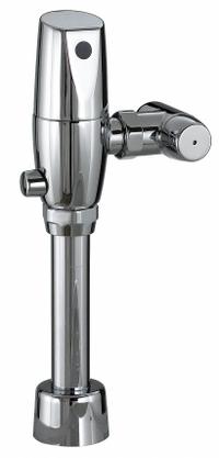 AMERICAN STANDARD Automatic Flush Valve: Selectronic, 1.28 gpf Gallons per Flush, Battery, Exposed (MPN 6065121.002). Key specifications — Spud Location: Top; Brand: AMERICAN STANDARD.