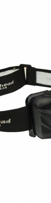 RAILHEAD GEAR Headlamp: 600 lm Max. Brightness, 29 hr Max Run Time, 528 ft Max Beam, 3 Light Outputs (MPN RH-HL475). Key specifications — Brand: RAILHEAD GEAR; Battery: Requires 3 AAA.