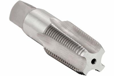 WIDIA GTD Straight Flute Tap: 1/2"-14 NPT, 4 Flute, Taper Chamfer, Cobalt (MPN VTSTR8004) - General Purpose Pipe Taps