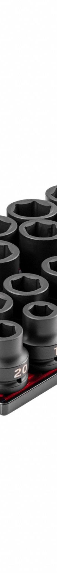 TEKTON Impact Socket Set: 3/4 in Drive Size, Small Set (0-50 pieces) Set Size, 34 Pieces, Metric (MPN SID93118). Key specifications — attr1204251: TEKTON; attr1215453: 3/4 in; attr1215454: 13 mm to 50 mm; attr1224229: Friction.