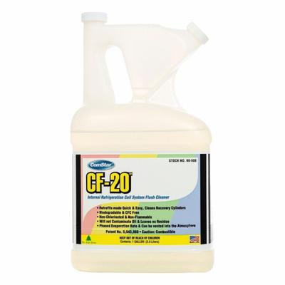 COMSTAR Internal Refrigeration Coil System Cleaner: 1 gal Bottle, Liquid - Refrigeration System Flush Solvents