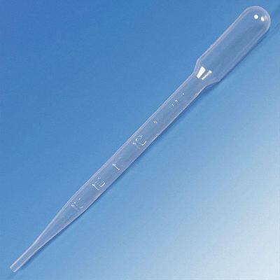 GLOBE SCIENTIFIC Transfer Pipette: 7 mL Capacity, Sterile, Std Transfer Pipette, Plastic - Sterile Transfer Pipettes