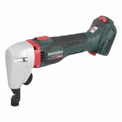 METABO Nibbler: 18V DC, 16 ga Capacity (Steel), 18 ga Capacity (Stainless Steel) - Metabo Cordless Nibblers