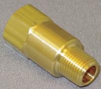APPROVED VENDOR Piston Spring Check Valve: Piston, Inline Valve Body, 1/8 in Pipe Size, MNPT x FNPT (MPN CHK BRS 210-2M2F-B). Key specifications — Brand: APPROVED VENDOR.