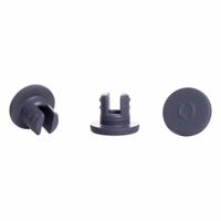 Stopper: Bromobutyl, 20 Stopper Size, 13.3 mm Bottom Dia, 20 mm Top Dia, 12.6 mm Overall Ht, Gray (MPN 73828A-21). Key specifications — Standards: EP 3.2.1; Brand: KIMBLE; Color: Gray; Stopper Size: 20; Material: Bromobutyl.