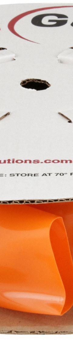 VINYLGUARD Heat Shrink Tubing: 0.75 in I.D. Before Shrinking, 0.38 in I.D. After Shrinking, Orange (MPN 30-VG-0750O-G3). Key specifications — Color: Orange; Brand: VINYLGUARD.