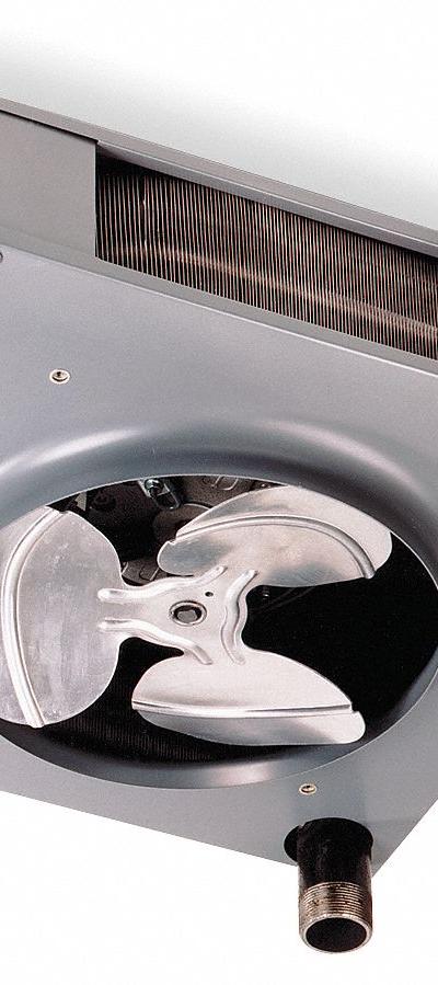 Dayton Hydronic Wall and Ceiling Unit Heater: Steam/Water, 431 - Suspended Vertical Hydronic Wall & Ceiling Unit Heaters