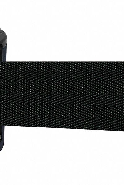TENSABARRIER Retractable Belt Barrier: Fixed Mounting Plate - Wall-Mount Retractable Belt Barriers