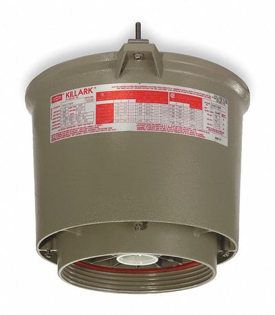 HUBBELL KILLARK Metal Halide Light Fixture: 43,900 lm, T2 Temp Code, 4000K, 400 W, 120 to 480V AC - Hazardous Location Light Tanks