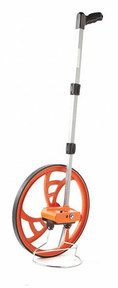 KESON Measuring Wheel: 9,999 ft Range, Fixed Handle Handle, Spoked Single Wheel, Rubber Tread, 23 in (MPN RR418). Key specifications — attr939182: ABS Plastic; attr939189: Mechanical Measuring Wheel; attr934748: RR418; attr939173: Batteries Not Required; attr939180: Not Foldable; attr939193: SAE; attr939184: Plastic; attr939185: Pistol Grip.