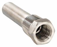 APPROVED VENDOR Threaded Thermowell: Stainless Steel, For 2 15/16 in Stem Lg, For 7/16 in Stem Dia (MPN 24C479). Key specifications — attr1275131: 400°F at 2500 psi; attr1275136: APPROVED VENDOR; attr1275129: 10,000 psi at 60°F.