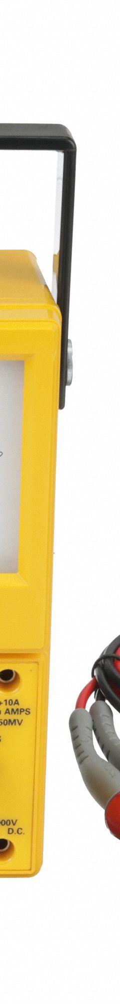 SIMPSON ELECTRIC Analog Multimeter: 1,000 V Max AC Volt Measurement, 1,000 V Max DC Volt Measurement (MPN 260-8XPI). Key specifications — Brand: SIMPSON ELECTRIC.
