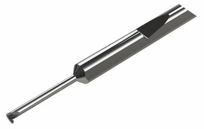 MICRO 100 Grooving Tool: 0.1875 in Shank Dia., Right Hand - Grooving Tools