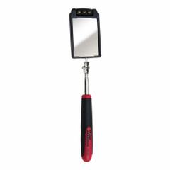 ULLMAN Inspection Mirror: 3 1/2 in L x 2 1/4 in W Mirror Size, Mirr. Mat. Stainless Steel (MPN HTK-2LT). Key specifications — attr1004918: ULLMAN; attr1004923: Rubber.