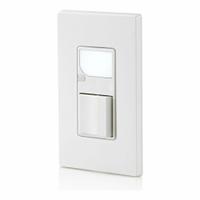 LEVITON Wall Switch: Rocker Switch, Single Pole, Maintained, White, 120V AC, 15 A (MPN 6526-W). Key specifications — Illuminated: Yes.