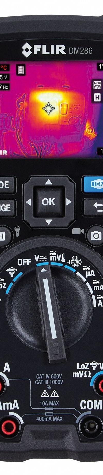 FLIR Digital Multimeter: TRMS - Thermal Imaging Multimeters