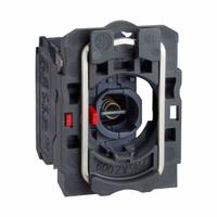 SCHNEIDER ELECTRIC Lamp Module and Contact Block: 22 mm Panel Mounting Size, 1NC, Incandescent (MPN ZB5AW062). Key specifications — Brand: SCHNEIDER; Compatible with Series: XB5; Includes Bulb: No Bulb Included; Lamp Module Voltage: ≤ 250V AC/DC.