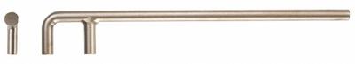 AMPCO F-Type Valve Hook: 1 3/4 in Head Size, 17 3/4 in Overall Lg, Aluminum Bronze - F-Shaped Valve Wheel Wrenches