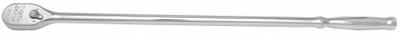 SK PROFESSIONAL TOOLS Hand Ratchet: Pear, Reversible, 24 in Overall Lg, Chrome - Standard-Head Ratchets