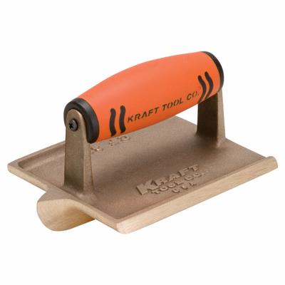 KRAFT TOOL Concrete Groover: Bronze, 6 in Blade Lg, 4 1/2 in Blade Wd, ProForm - Handheld Groovers