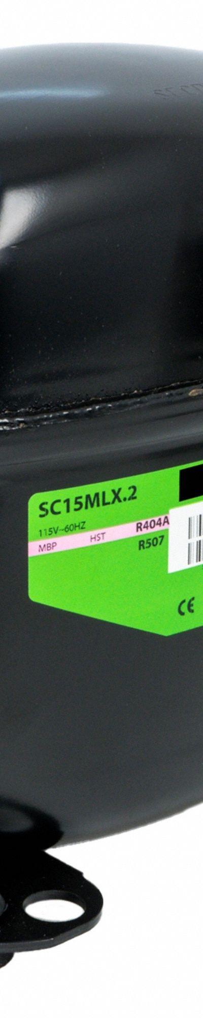 SECOP Compressor: Reciprocating, 5, 120 BtuH Cooling, 3/4 hp - Reciprocating Compressors