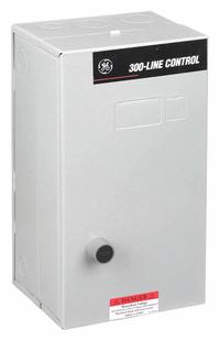 GE Magnetic Motor Starter: Non-Reversing, 3 Poles, NEMA Size 2, 45 A, 480V AC Coil (MPN CR306D104). Key specifications — Brand: GE; Coil Voltage: 480V AC; Phase: Three; Signaling Features: Pilot Light; Thermal Units Required: 3 Melting Alloy Units (Not Included).