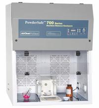 AIRCLEAN SYSTEMS Balance Enclosure: PowderSafe, 48 in Overall Wd, 54 in Overall Ht, 30 in Overall Dp (MPN AC775C). Key specifications — Assembly: Fully Assembled; Brand: AIRCLEAN SYSTEMS; Base/Stand Included: Yes; Blower Included: Yes; Work Surface Included: Yes.