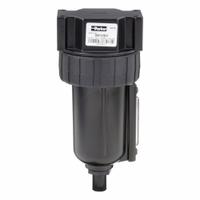 PARKER Compressed Air Filter: Particulate, 1/2 in NPT, 5 micron, 85 cfm, 250 psi Max Op Pressure (MPN 06F38BC). Key specifications — attr110055: 06F; attr110008: PARKER.