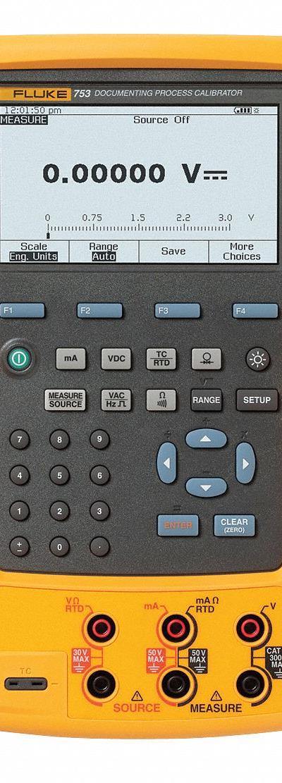 FLUKE Multifunction Calibrator: Documenting Process - Documenting Process Calibrators