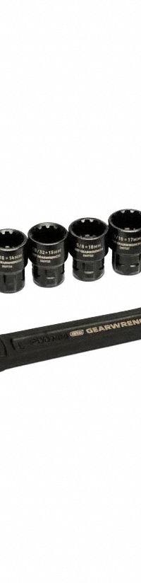 GEARWRENCH Adjustable Wrenches & Sets: Alloy Steel, Chrome, 1 1/8 in Jaw Capacity, Plain Grip, 8 in (MPN GWPTAW8). Key specifications — attr309359: Chrome; attr309363: 8 in; attr324924: GEARWRENCH; attr309365: Socket Rail; attr309358: Alloy Steel.
