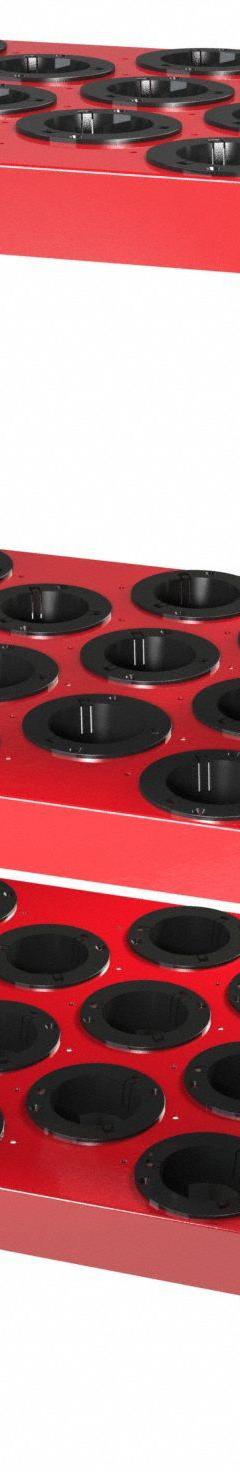 HUOT CNC ToolTower: For BT50/CAT50 Taper, 54 Compartments (MPN 13850). Key specifications — attr1032828: HUOT; attr1036351: 13850.