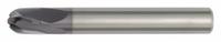 WIDIA HANITA Ball End Mill: Carbide, TiAlN Coated, 4 Flute, 6 mm Mill Dia, 6 mm LOC, 50 mm OAL (MPN 715006002RT)