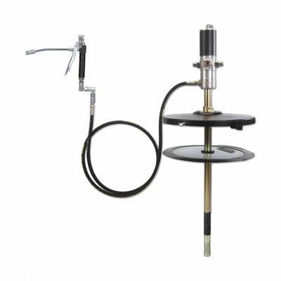 ACTION PUMP Air Drum Pump: 50:1, 2.2 lb/min Max. Flow Rate, 120°F Max. Fluid Temp. - Grease Dispensing Piston Drum Pumps