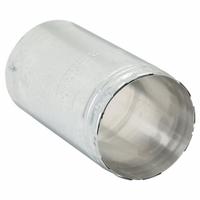 Gas Vent Pipe: 6 in Duct, 1 ft Lg, Steel, Category I, Outer Galvanized Steel w/ Inner Aluminum Liner (MPN 6E12A). Key specifications — Finish: Galvanized; Brand: AMERI-VENT; Product Type: Gas Vent Pipe; Material: Steel; Connection Type: Snap Lock; Vent Material: Outer Galvanized Steel w/ Inner Aluminum Liner.