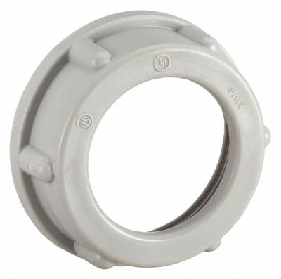 RACO Insulating Bushing: Plastic, Plain, 3/4 in Trade Size, 13/32 in Overall Lg - Insulating Bushings
