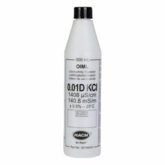 HACH Conductivity Standard Solution: 500 mL Volume, Liquid, 0.01D, Solution, S51M003, 1. Key specifications — Brand: HACH; Chemical Family Type: Solution; Concentration: 0.01D; Form: Liquid; Manufacturer Part Number: S51M003; Product Type: Conductivity Standard Solution.