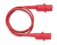 POMONA Test Leads: Red Electrical Current Color, Alligator Clip, 2 ft Lg, Silicone (MPN 6576-24-2). Key specifications — attr1330521: POMONA.