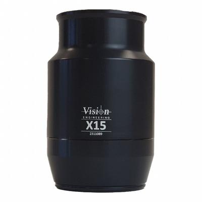 VISION ENGINEERING Mantos PIXO/ERGO 15X Objective Lens: 15X PIXO/ERGO Objective - Microscope Lenses