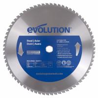 EVOLUTION Circular Saw Blade: 15 in Blade Dia., 70 Teeth, 0.09 in Cut Wd, 1 in Arbor Size, Carbide (MPN 15BLADEST). Key specifications — attr1116119: EVOLUTION; attr1145631: Angle Iron.