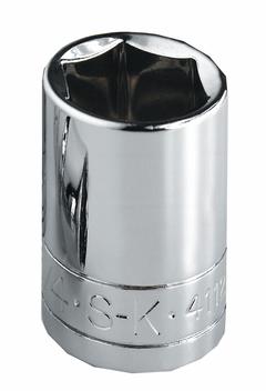 SK PROFESSIONAL TOOLS Socket: Metric, 1/2 in Drive Size, 17 mm Socket Size, 12-Point, Std, Chrome (MPN 40317). Key specifications — attr1204417: SK PROFESSIONAL TOOLS; attr1204392: Chrome.