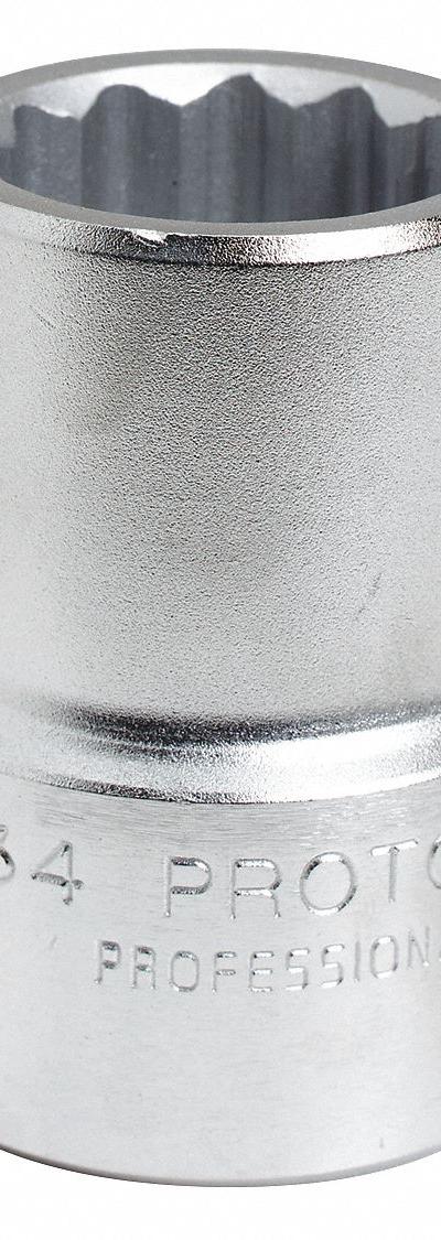PROTO Socket: SAE - 1" Drive Hand Sockets