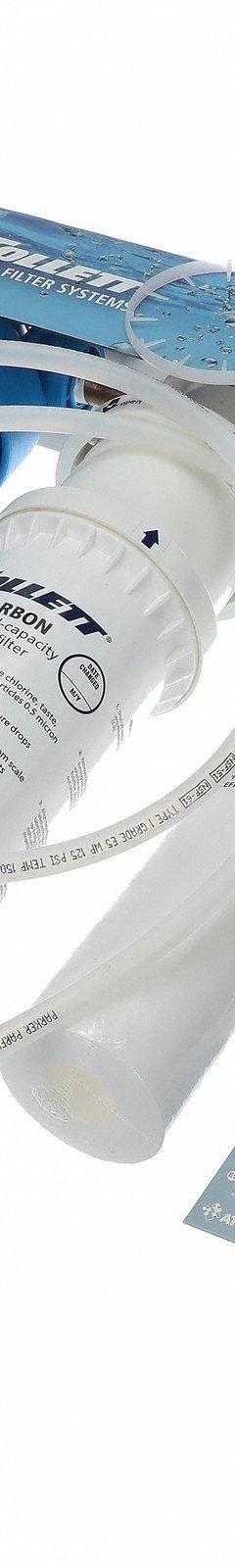 FOLLETT Carbon Filter System: 0.5 micron, 2 gpm, 18 3/4 in Overall Ht (MPN FOLCARBONSTDCAPSYSTEM). Key specifications — Filter Media: Carbon; Brand: FOLLETT; Reduces: Cyst.
