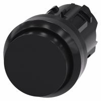 SIEMENS Extended Push Button: Black, 22 mm Mounting Size, Non-Metallic, Momentary (MPN 3SU1000-0BB10-0AA0). Key specifications — Brand: SIEMENS; Action: Momentary; Series: 3SU; Push Button Material Type: Non-Metallic.