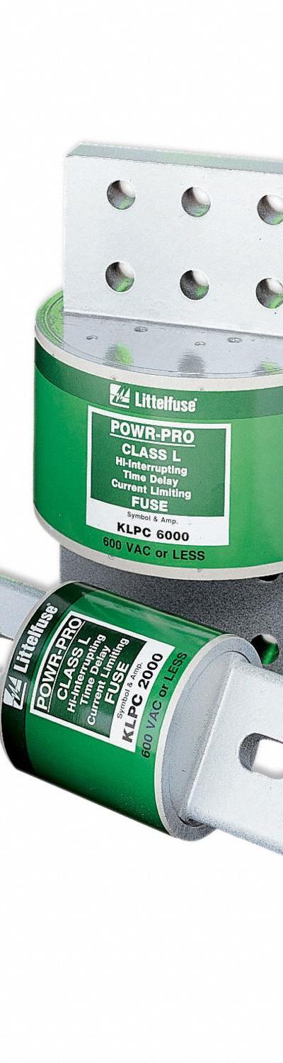LITTELFUSE Fuse: Class L - Time-Delay Bolt-On Fuses